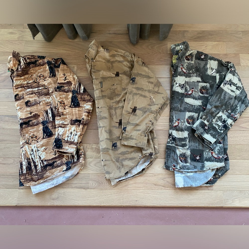 Outdoor Hunting Dog / Pheasant / Lab Shirt Bundle